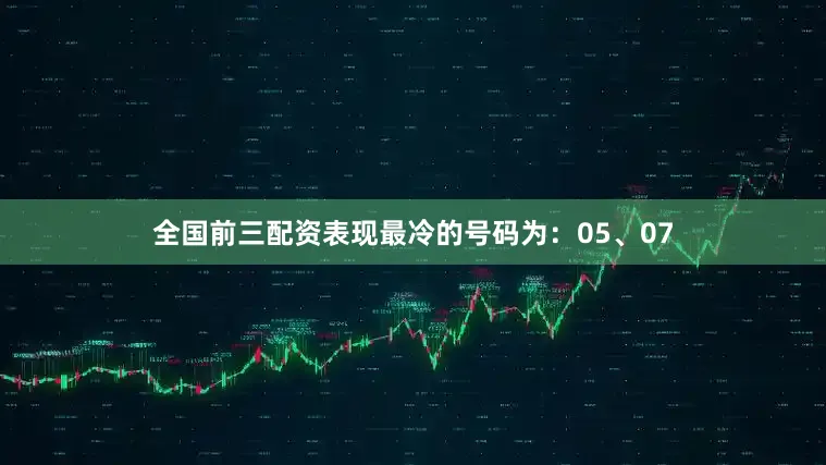 全国前三配资表现最冷的号码为：05、07