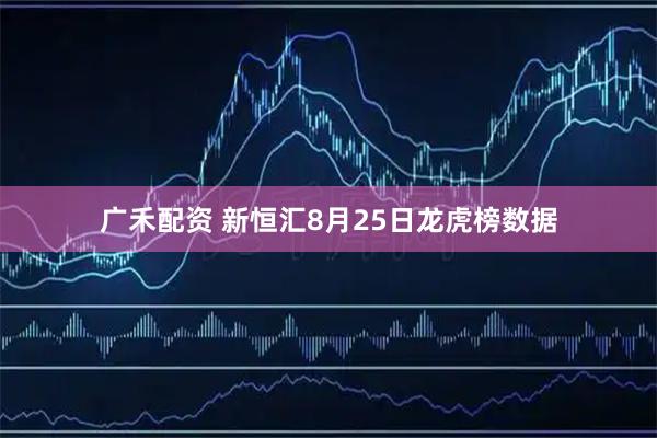 广禾配资 新恒汇8月25日龙虎榜数据